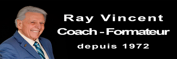 Ray Vincent Conférencier Auteur Coach Motivateur